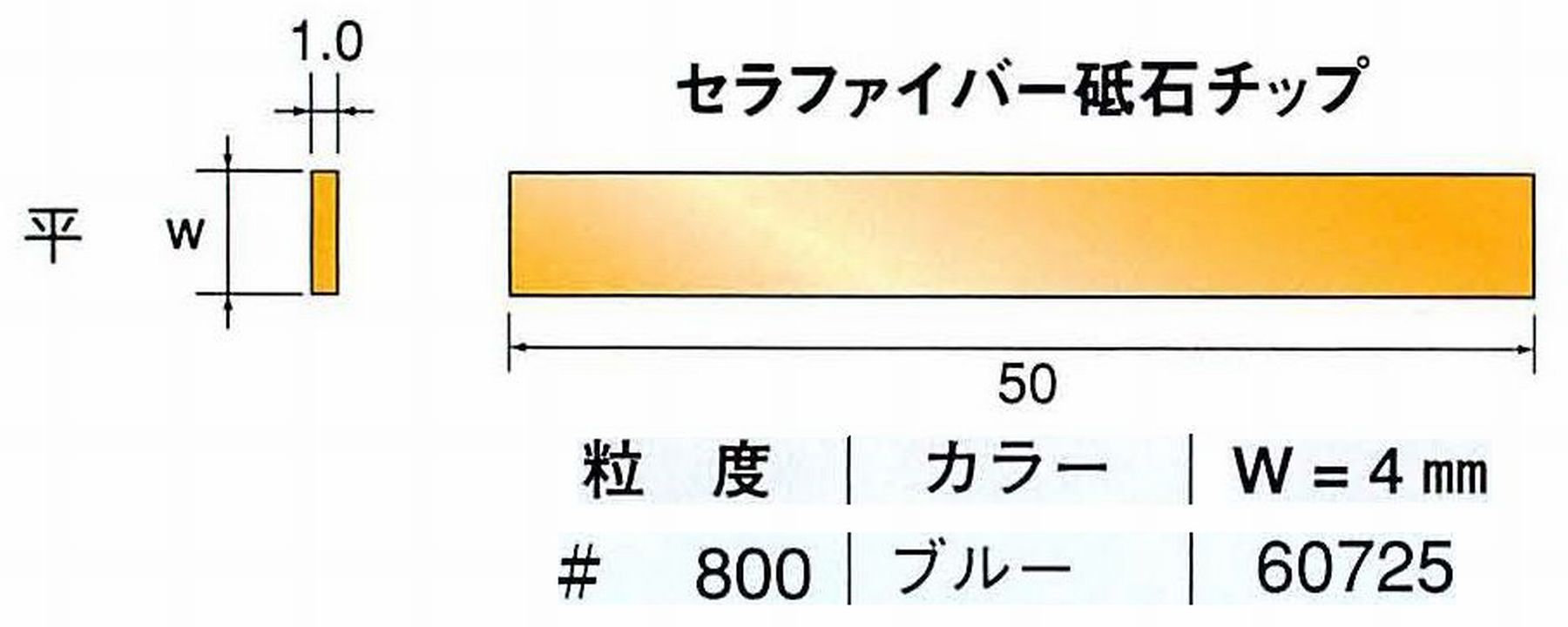 ナカニシ/NAKANISHI 超音波研磨装置 シーナスneo/シーナス専用工具 セラファイバー砥石チップ 平 60725
