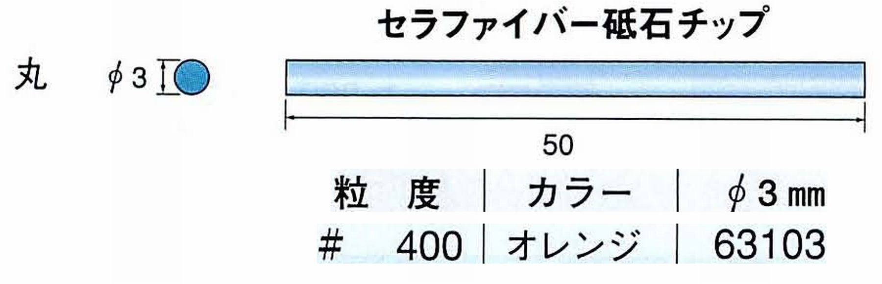 ナカニシ/NAKANISHI 超音波研磨装置 シーナスneo/シーナス専用工具 セラファイバー砥石チップ 丸 63103